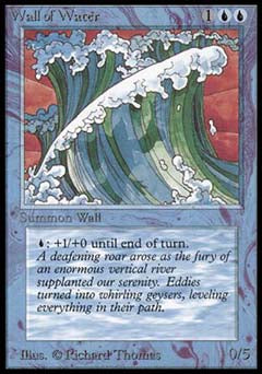 Wall of Water (Alpha) Near Mint