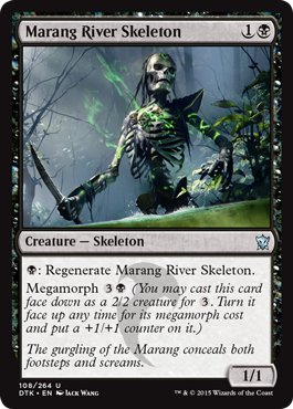 Marang River Skeleton (Dragons of Tarkir) Near Mint