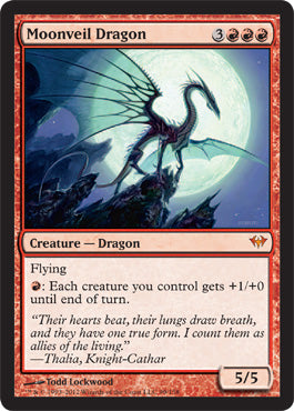 Moonveil Dragon (Dark Ascension) Near Mint