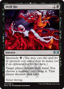 Drill Bit (Ravnica Allegiance) Near Mint Foil