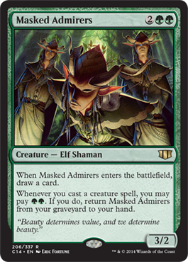 Masked Admirers (Commander 2014 Edition) Near Mint