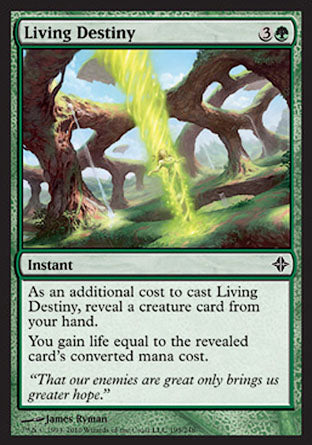 Living Destiny (Rise of the Eldrazi) Near Mint Foil