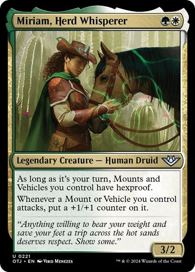 Miriam, Herd Whisperer (Outlaws of Thunder Junction) Near Mint