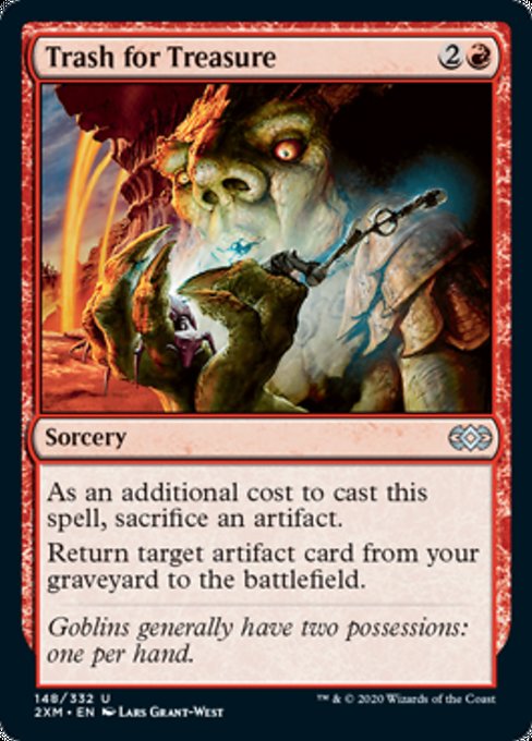 Trash for Treasure (Double Masters) Near Mint Foil