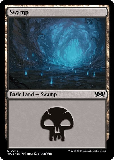 Swamp (0272) (Wilds of Eldraine) Near Mint Foil