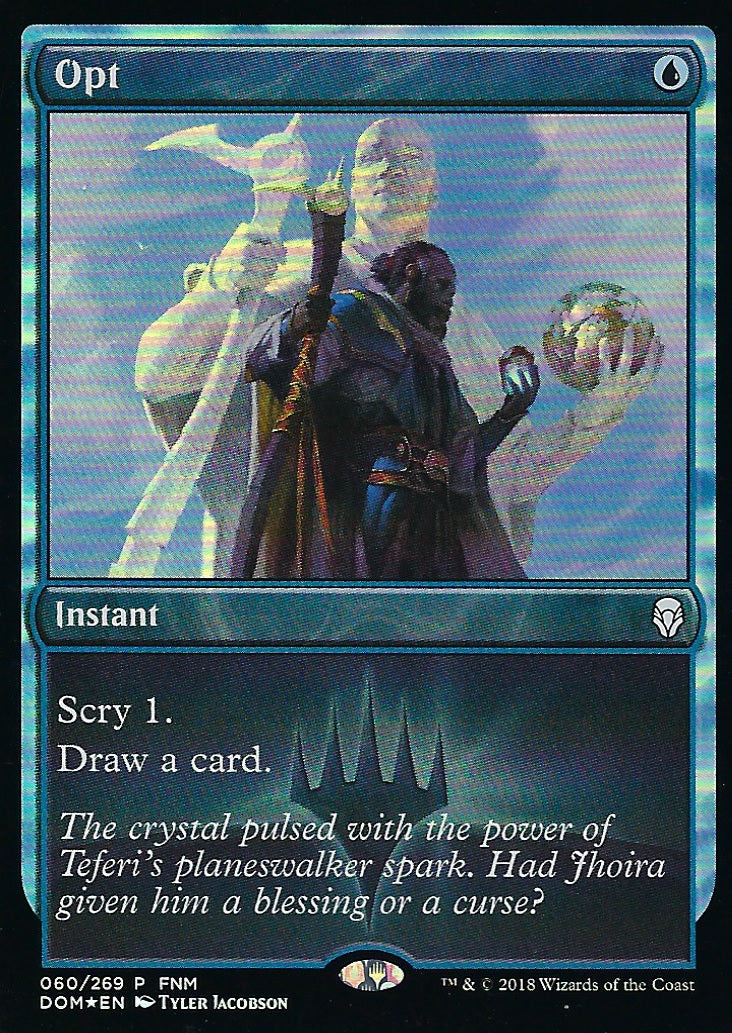 Opt (FNM) (Promotional Cards) Near Mint
