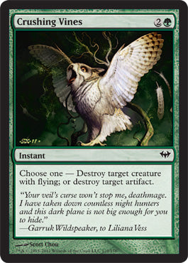 Crushing Vines (Dark Ascension) Near Mint