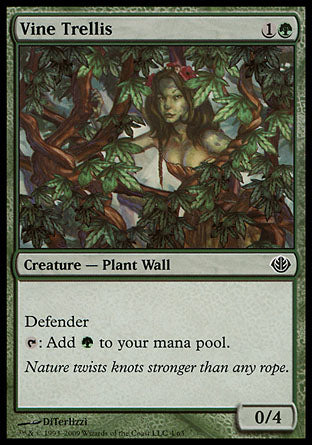 Vine Trellis (Duel Decks: Garruk vs Liliana) Near Mint