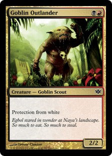 Goblin Outlander (Conflux) Light Play Foil