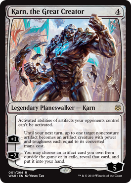 Karn, the Great Creator (War of the Spark) Near Mint