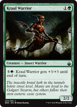 Kraul Warrior (Battlebond) Near Mint