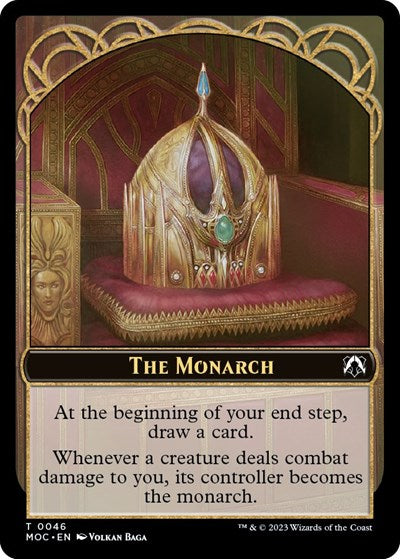 The Monarch / Shapeshifter Double-sided Token (Commander: March of the Machine) Near Mint