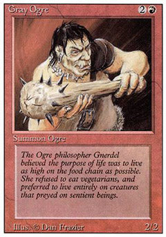 Gray Ogre (Revised) Light Play