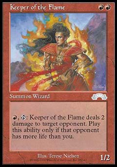 Keeper of the Flame (Exodus) Near Mint