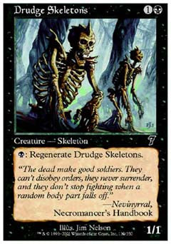 Drudge Skeletons (7th Edition) Near Mint Foil