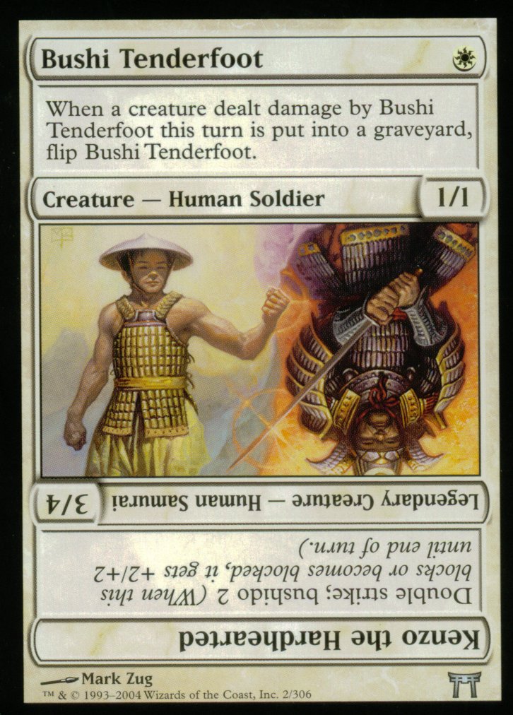Bushi Tenderfoot (Champions of Kamigawa) Near Mint