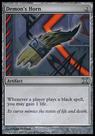 Demon's Horn (10th Edition) Near Mint Foil