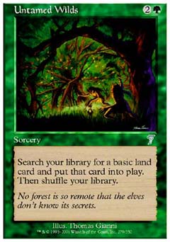 Untamed Wilds (7th Edition) Near Mint