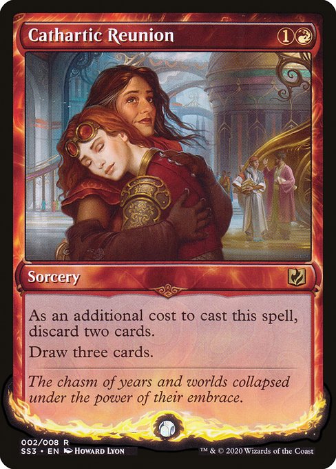 Cathartic Reunion (Signature Spellbook: Chandra) Near Mint Foil