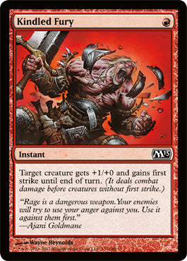 Kindled Fury (Magic 2013 Core Set) Near Mint Foil