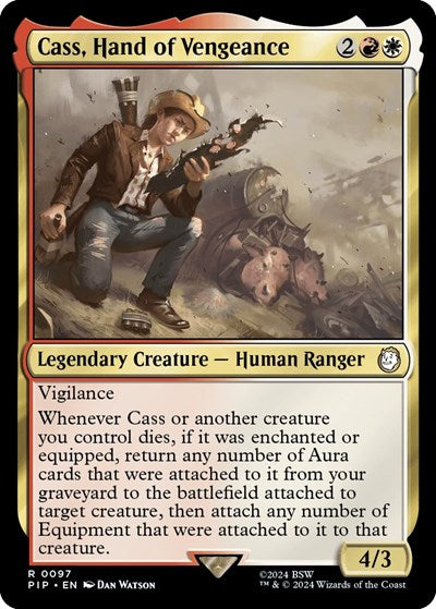 Cass, Hand of Vengeance (Universes Beyond: Fallout) Near Mint