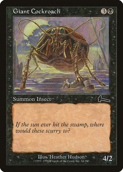 Giant Cockroach (Urza's Legacy) Near Mint