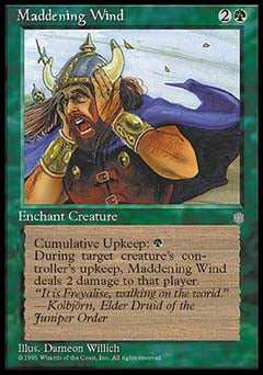 Maddening Wind (Ice Age) Near Mint