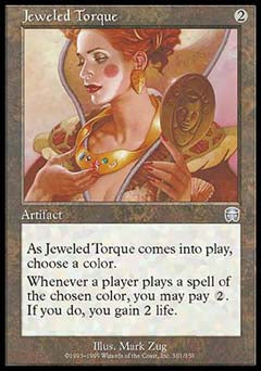 Jeweled Torque (Mercadian Masques) Light Play
