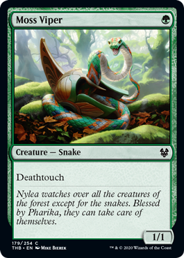 Moss Viper (Theros Beyond Death) Near Mint