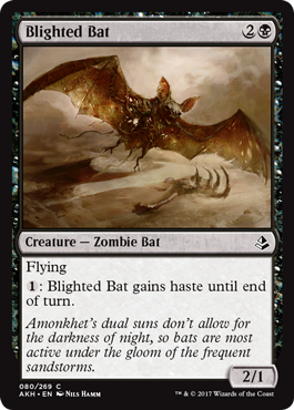 Blighted Bat (Amonkhet) Near Mint
