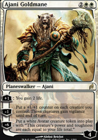 Ajani Goldmane (Lorwyn) Near Mint Foil