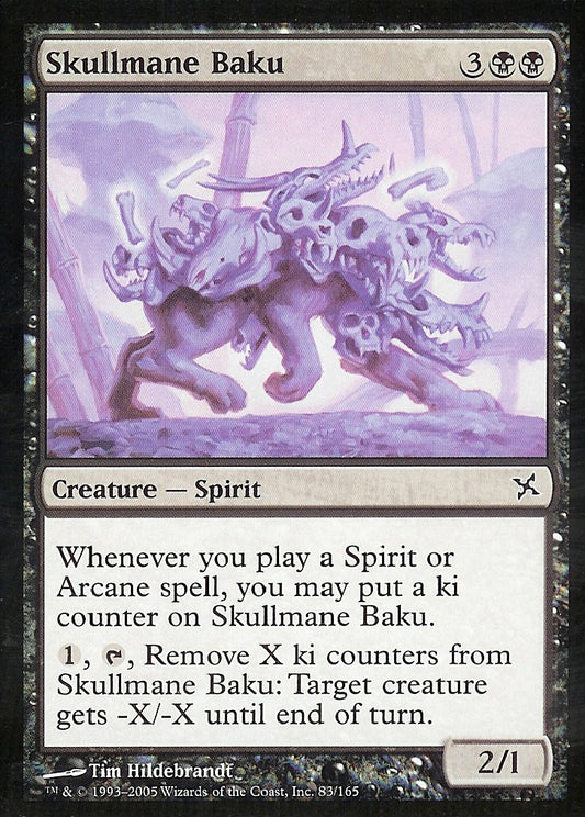 Skullmane Baku (Betrayers of Kamigawa) Near Mint Foil