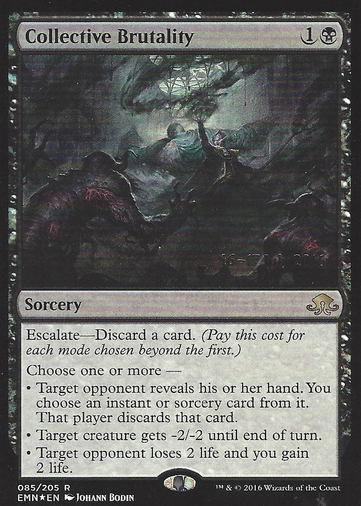 Collective Brutality (Prerelease) (Promotional Cards) Near Mint Foil