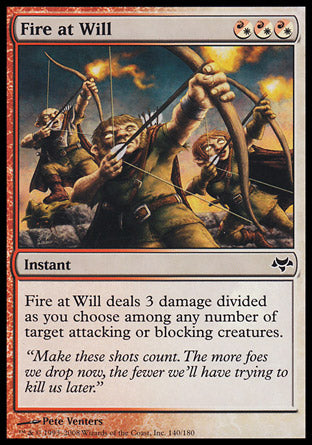 Fire at Will (Eventide) Near Mint