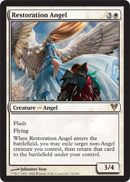 Restoration Angel (Avacyn Restored) Near Mint Foil