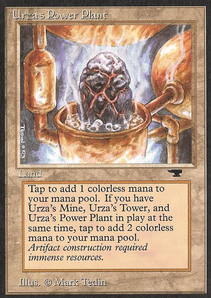 Urza's Power Plant (Pot) (Antiquities) Near Mint