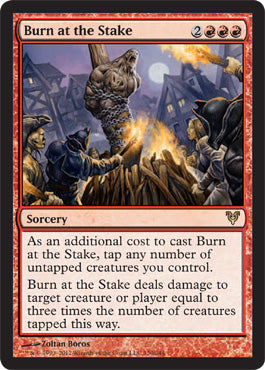 Burn at the Stake (Avacyn Restored) Near Mint