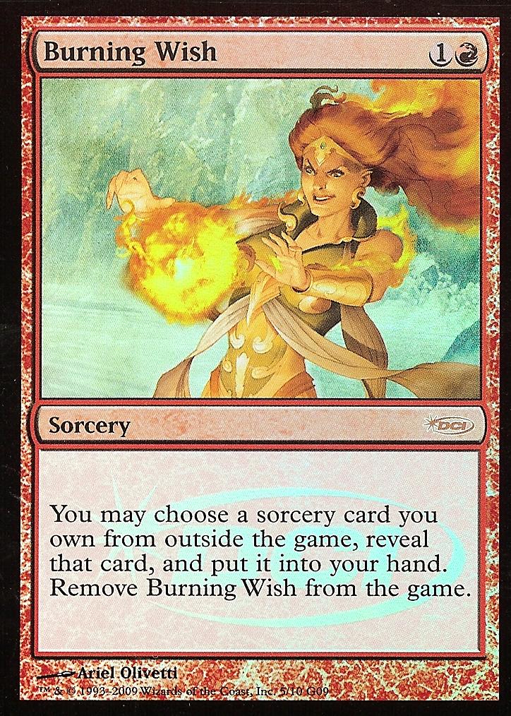 Burning Wish (Judge Promo) (Promotional Cards) Near Mint
