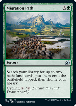 Migration Path (Ikoria: Lair of Behemoths) Near Mint Foil