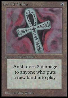 Ankh of Mishra (Beta) Near Mint
