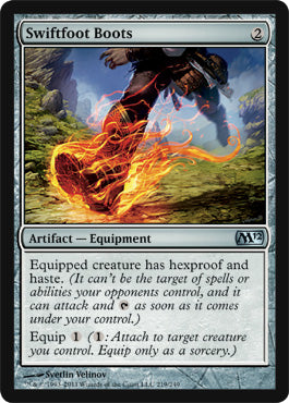 Swiftfoot Boots (Magic 2012 Core Set) Near Mint Foil