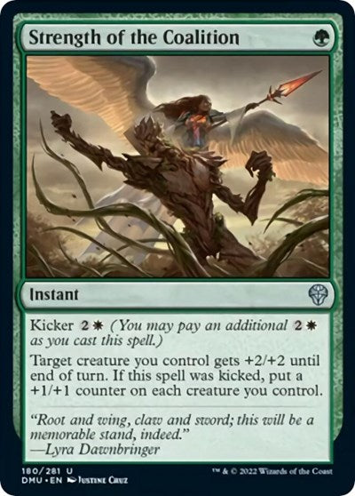 Strength of the Coalition (Dominaria United) Near Mint Foil