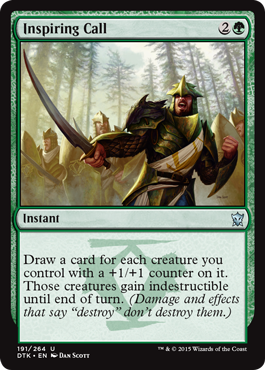 Inspiring Call (Dragons of Tarkir) Near Mint