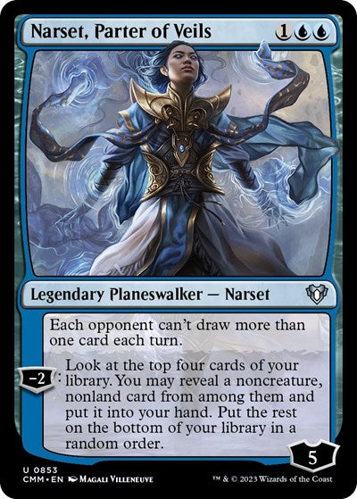 Narset, Parter of Veils (Commander Masters) Near Mint