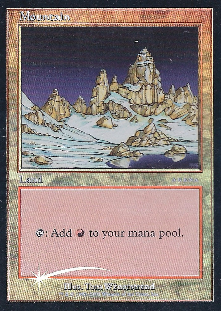 Mountain (Arena IA) (Promotional Cards) Near Mint Foil