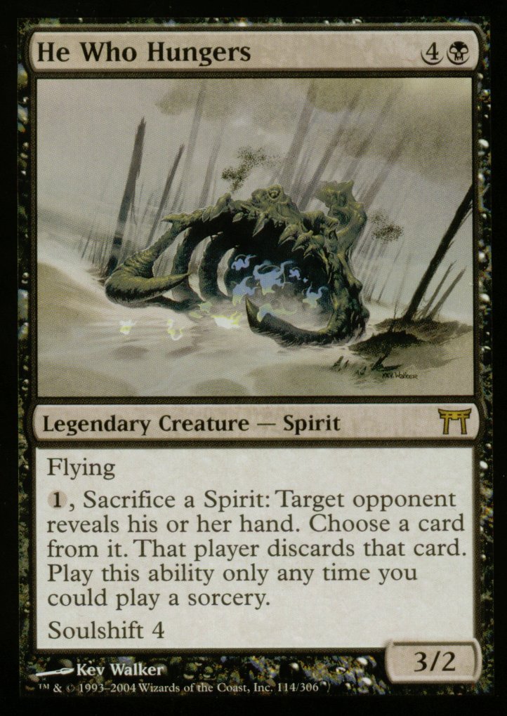 He Who Hungers (Champions of Kamigawa) Near Mint Foil