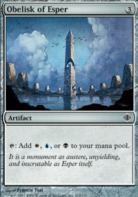 Obelisk of Esper (Shards of Alara) Near Mint Foil
