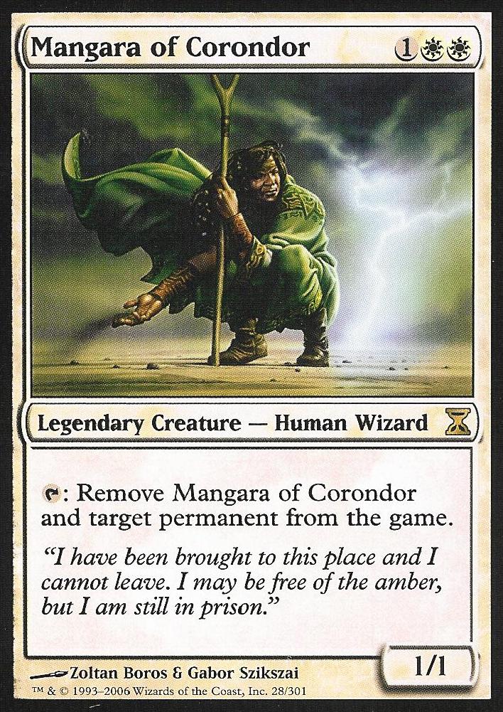 Mangara of Corondor (Time Spiral) Light Play