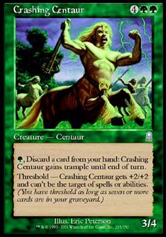 Crashing Centaur (Odyssey) Near Mint Foil