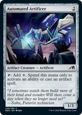 Automated Artificer (Kamigawa: Neon Dynasty) Near Mint